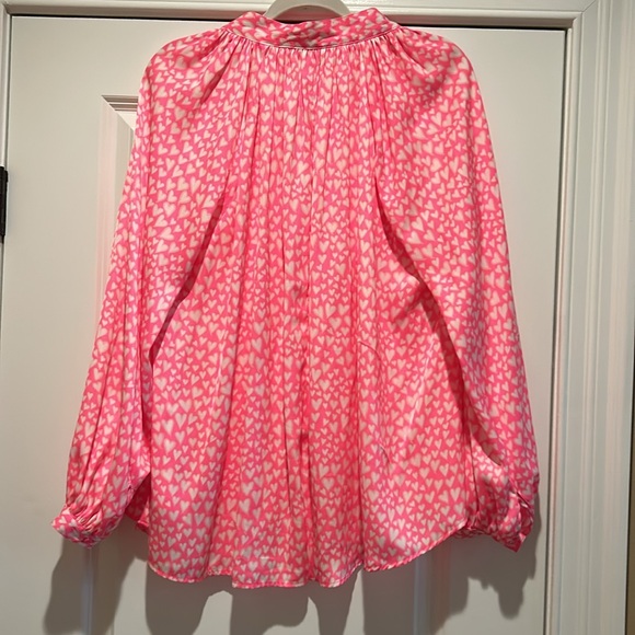 Darling Women’s Hearts Blouse - Picture 7 of 11